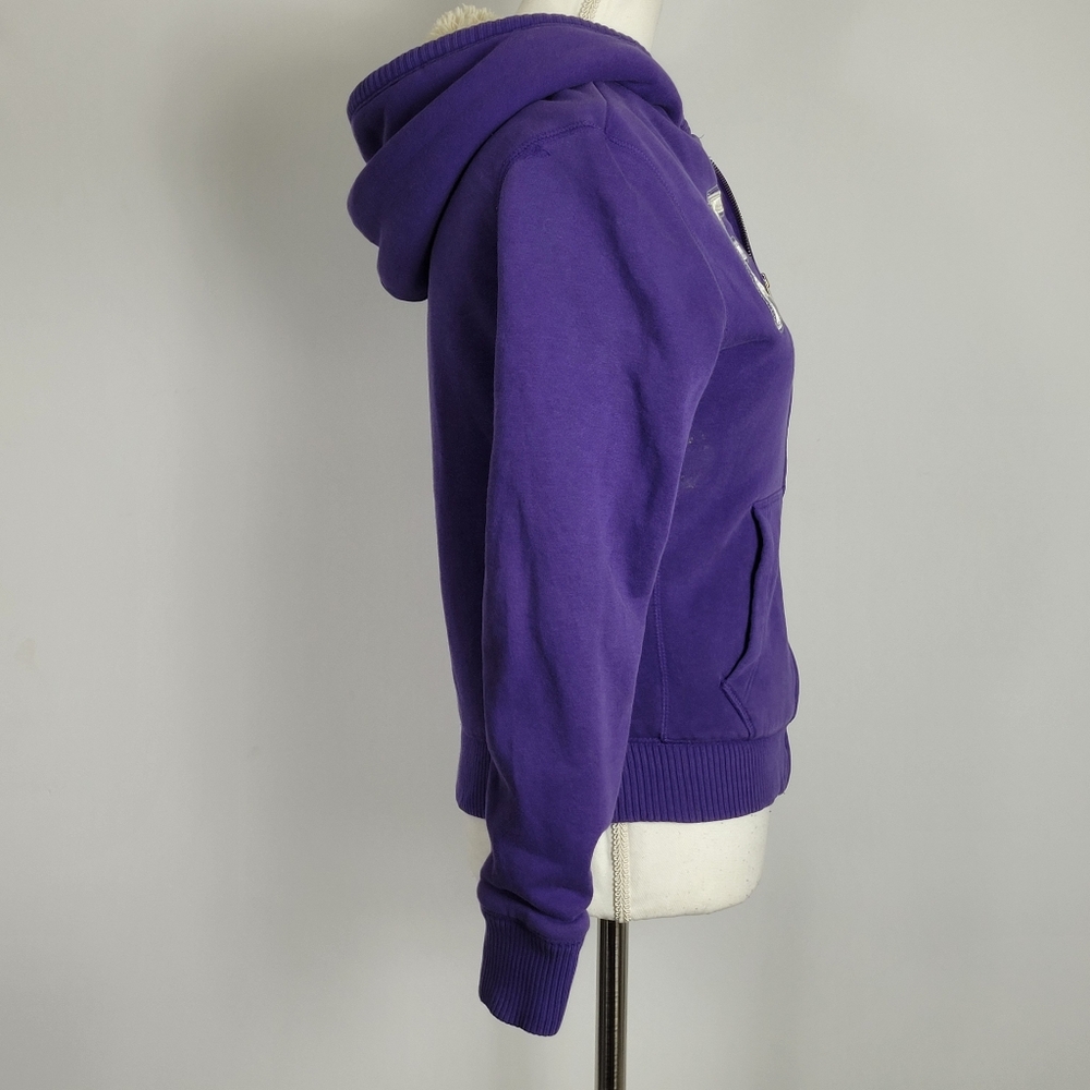 2010 Aeropostale new york Faux Fur lined hoodie size medium - Picture 9 of 14